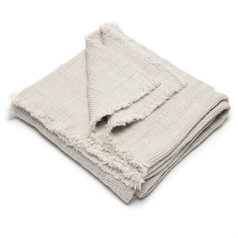 Say Goodbye to Ordinary Blankets: Embrace the Magic of a Linen Waffle Blanket